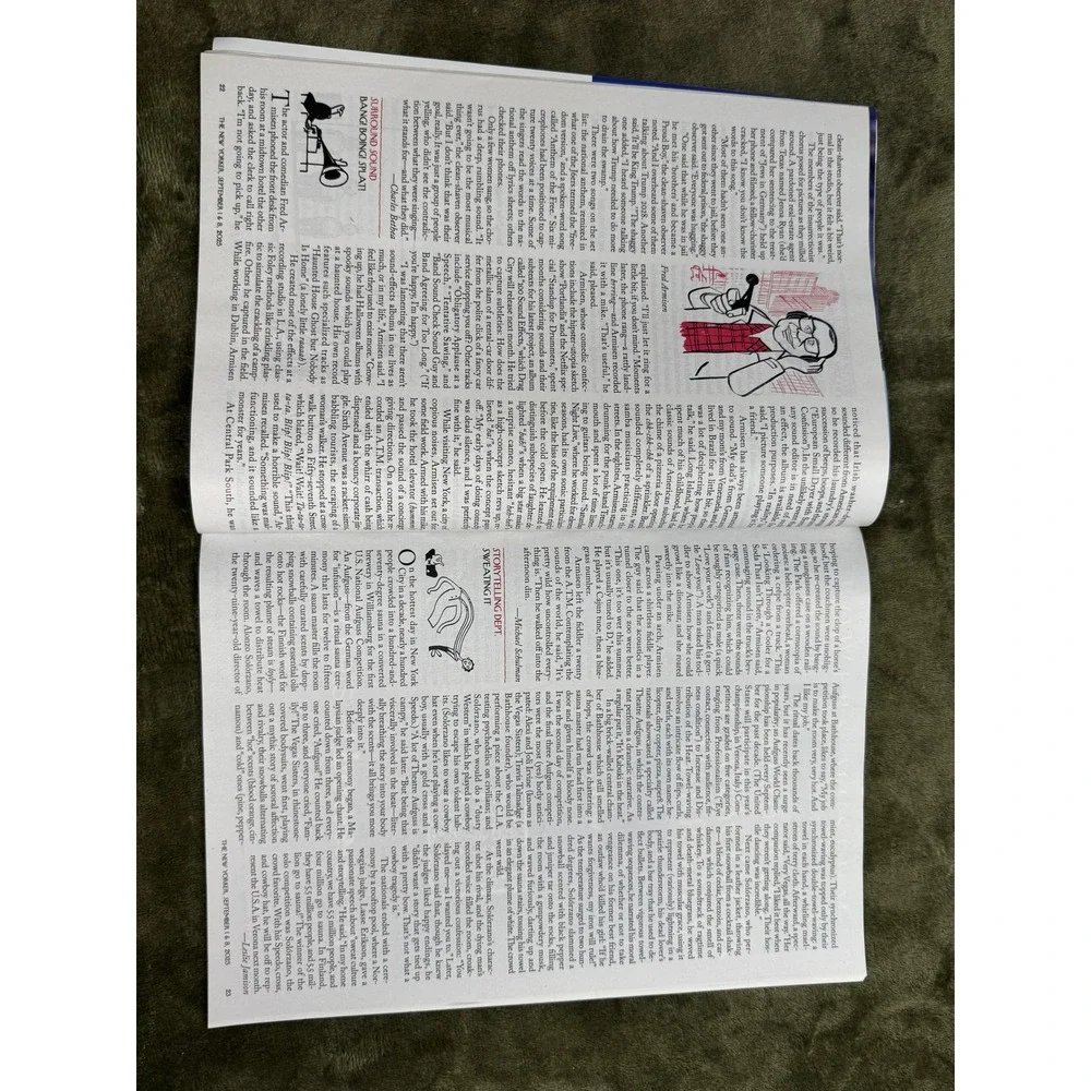 The New‎ Yorker Magazine September 1 & 8 2025 100th Anniversary Double Issue